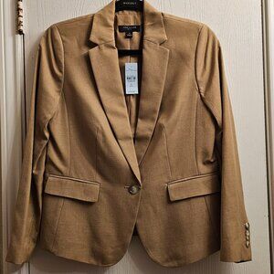 Ann Taylor Petite Camel Blazer – Size 8P – NWT